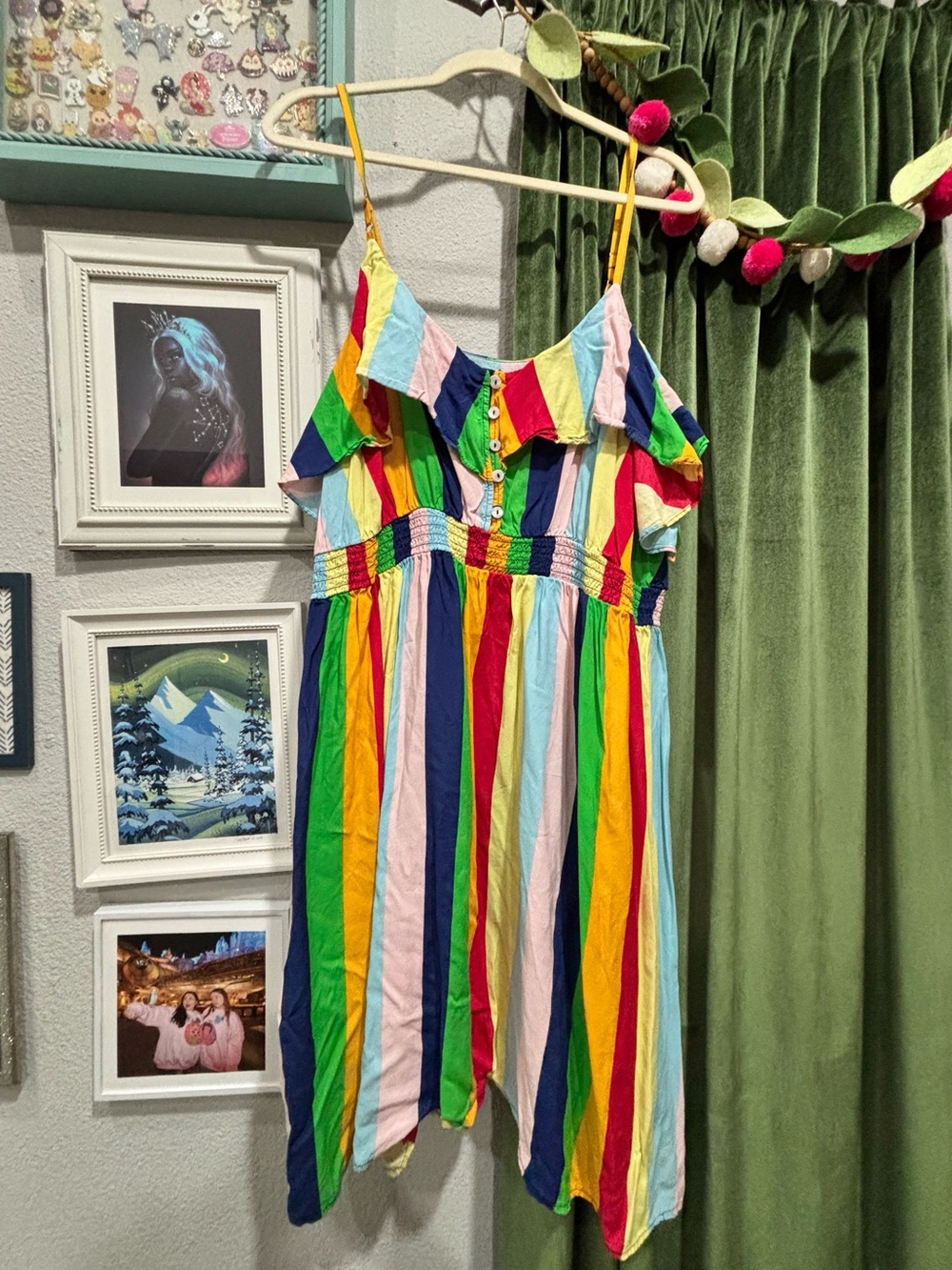 Modcloth Rainbow dress in 2x